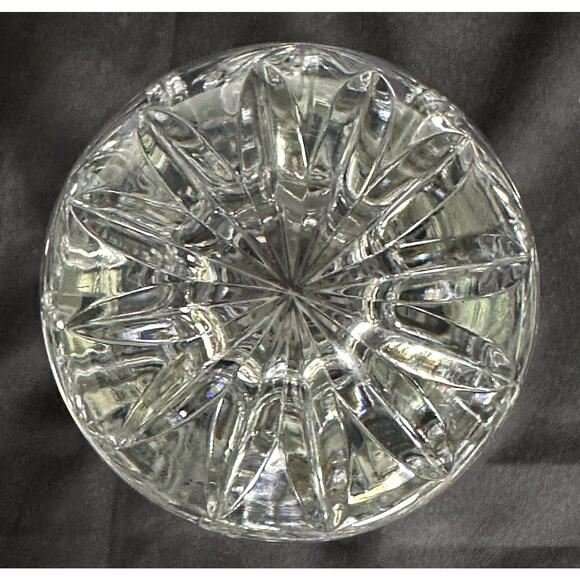 Irish Rose Leaded Crystal Vase Ireland-8" - Picture 6 of 8